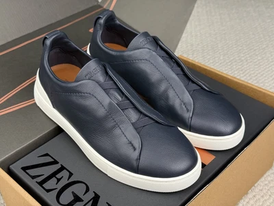 Blue Casual Shoes Ermenegildo Zegna for Men for sale | eBay