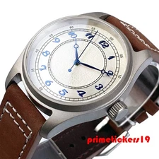 Tandorio 39mm Pilot Automatic Dive Titanium Watch Sapphire NH35/Miyota82/PT5000