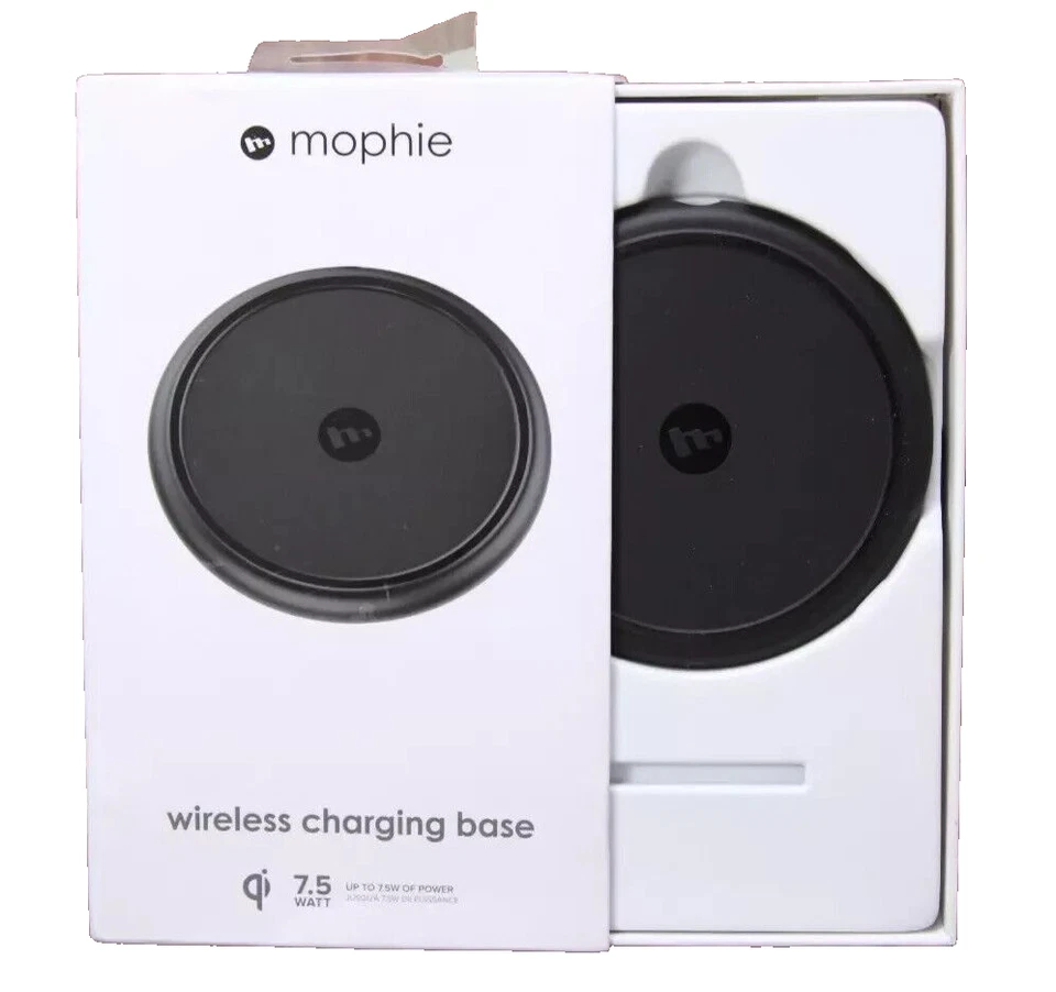 MOPHIE wireless charging base 7.5W Qi Charger for iPhone 13 /12/ 11/ X/ XS/ XR - Image 3 of 3