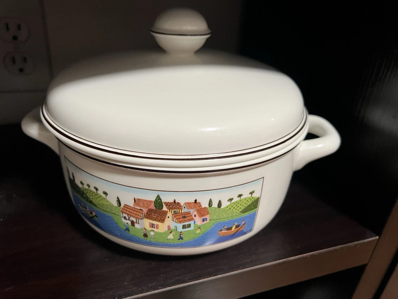 Villeroy & Boch Design Naif Covered Casserole Dish Lid Baker
