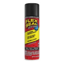 Flex Seal Black 14 oz. Liquid Rubber Spray – Waterproof Sealant Coating
