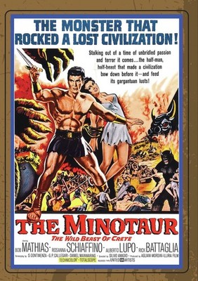 MINOTAUR, WILD BEAST OF CRETE (aka Teseo Contro Il Minotauro) (DVD) Alberto Lupo