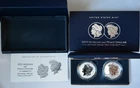 2025 Morgan and Peace Silver Dollar Reverse Proof 2-Coin Set