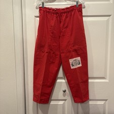 Vintage Justin Allen Paper Bag Waist Nautical Pants - Size Medium