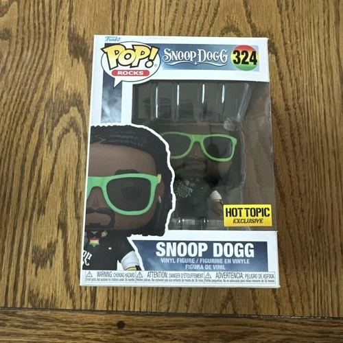 Funko Pop! Vinyl: Rocks Series - Snoop Dogg - Hot Topic (Exclusive) #324 NEW!