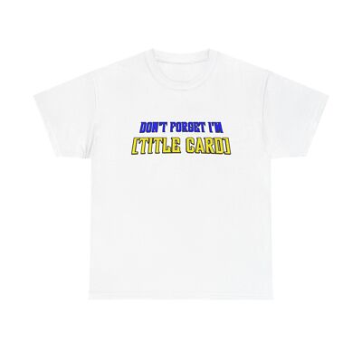 Invincible Title Card Meme Unisex Heavy Cotton Tee