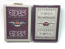 Harley-Davidson 95th Anniversary Playing Cards 1998 2 Pack Card Deck 1 sealed