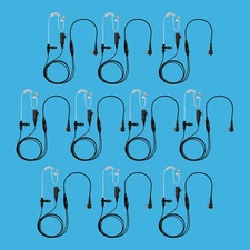 10X Store Acoustic Earpiece w/PTT for Hytera HYT TC-500 TC-508