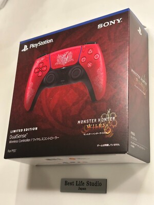 PS5 DualSense Wireless Controller Monster Hunter Wilds Limited Edition FedEx JPN