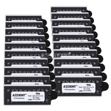 AZDENT Dental Orthodontic Monoblock MIM Bracket Braces Mini Roth/ MBT 018/ 022