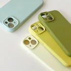 Shockproof Soft Liquid Silicone Phone Cover Case For iPhone 16 Pro Max 15 14 13