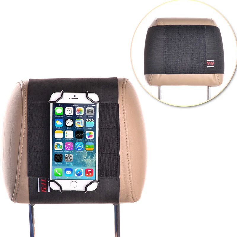 TFY Universal Car Back Seat Holder for Smartphone & Tablet 4 -11 in / iPhone 18
