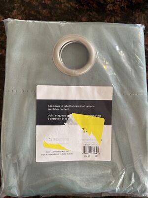 Lichtenberg New York One curtain Panel 54'' X 63'' in gray green GRA-GR.   B20