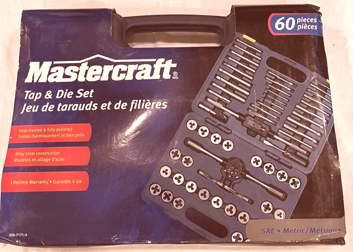 Mastercraft tap and die set deals