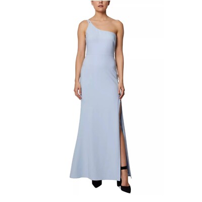 LAUNDRY BY SHELLI SEGAL One Shoulder Asymmetrical Neckline Formal Gown Blue 6 | eBay LAUNDRY BY SHELLI SEGAL One Shoulder Asymmetrical Neckline Formal Gown Blue 6 | eBay