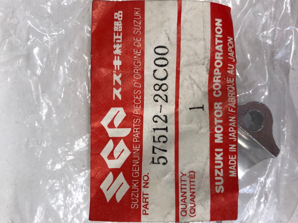 NEW GENUINE OEM NOS ORIGINAL MOTORCYCLE SUZUKI P/N 57512-28C00