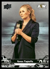 2023 Upper Deck AEW #83 Renee Paquette wrestling card