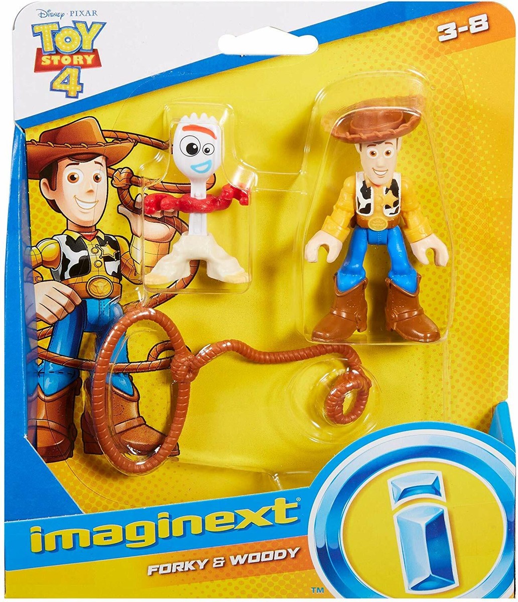 New Imaginext Toy Story Forky Woody Figures Sealed Pack