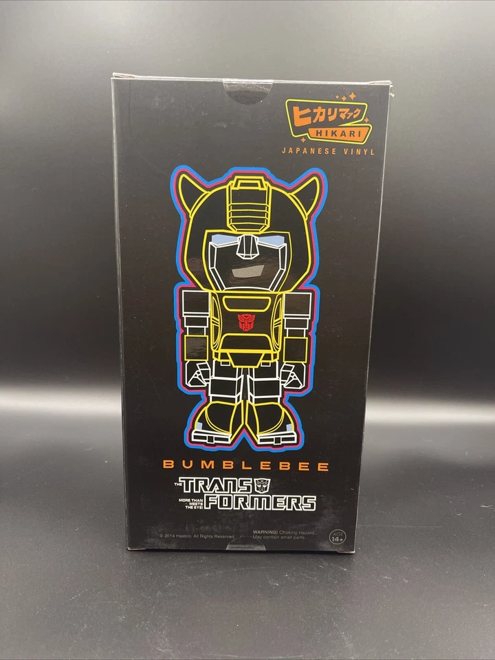 Figura Vinilo Premium Funko Hikari Transformers Bumblebee Brillo Transparente Foto 4 de 4