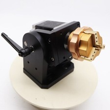 Ring Jewelry Rotary Axis Laser Marking Machine Rotating Fixture 90 Degree Adjust