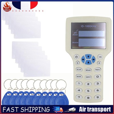# RFID Copier IC Reader Writer Duplicator Programmer NFC Key Card (10 ...