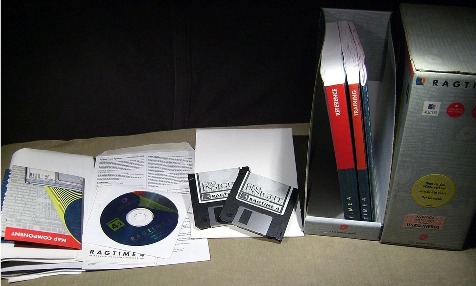 Ragtime 4.2 Integrated Document Processing with Geoinsight Software Mac Vintage - Image 4 of 4