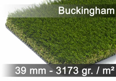 Luxus Kunstrasen Rasenteppich Buckingham Grün