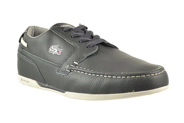 Lacoste Dreyfus CLL SPM Leather Men s Shoes Dark Grey Light Grey 7