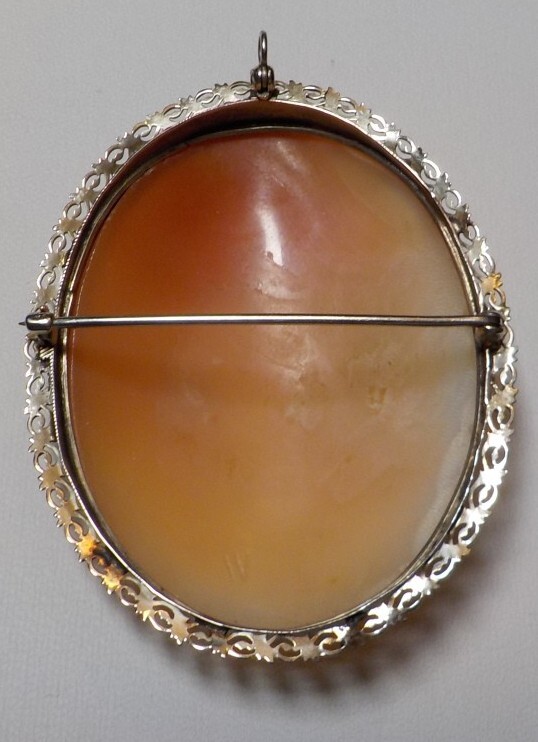 Selene Greek Goddess Of Moon Roman Luna 14k Shell Cam… - Gem