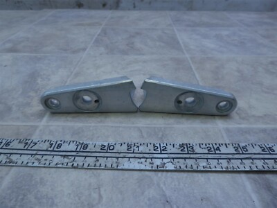 1983 Honda CB550 Nighthawk H386-2 left right front turn signal mount bracket set