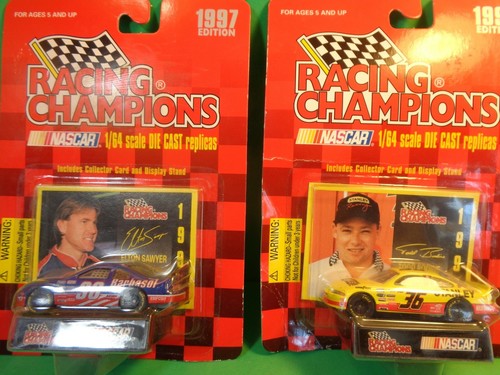 Racing Champions edizione 1997, #36 Todd Bodine & #38 Elton Sawyer, 2 pezzi (nuovi) - Foto 12 di 12
