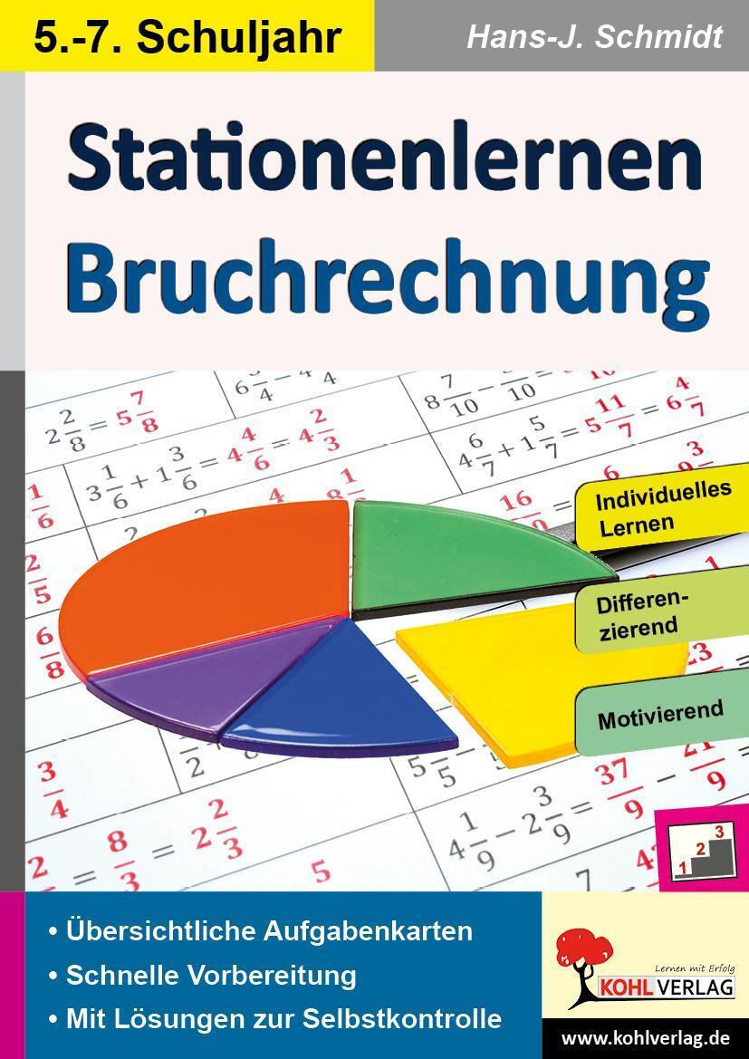 Thumbnail - Stationenlernen Bruchrechnung Kopiervorlagen Zum Einsatz 5.-7.