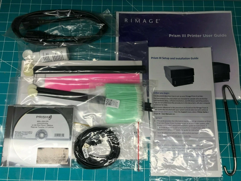 Rimage PRISM III 3 Thermal CD/DVD/Blu-Ray PRINTER -Software/Drivers/Service Docs - Image 2 of 4
