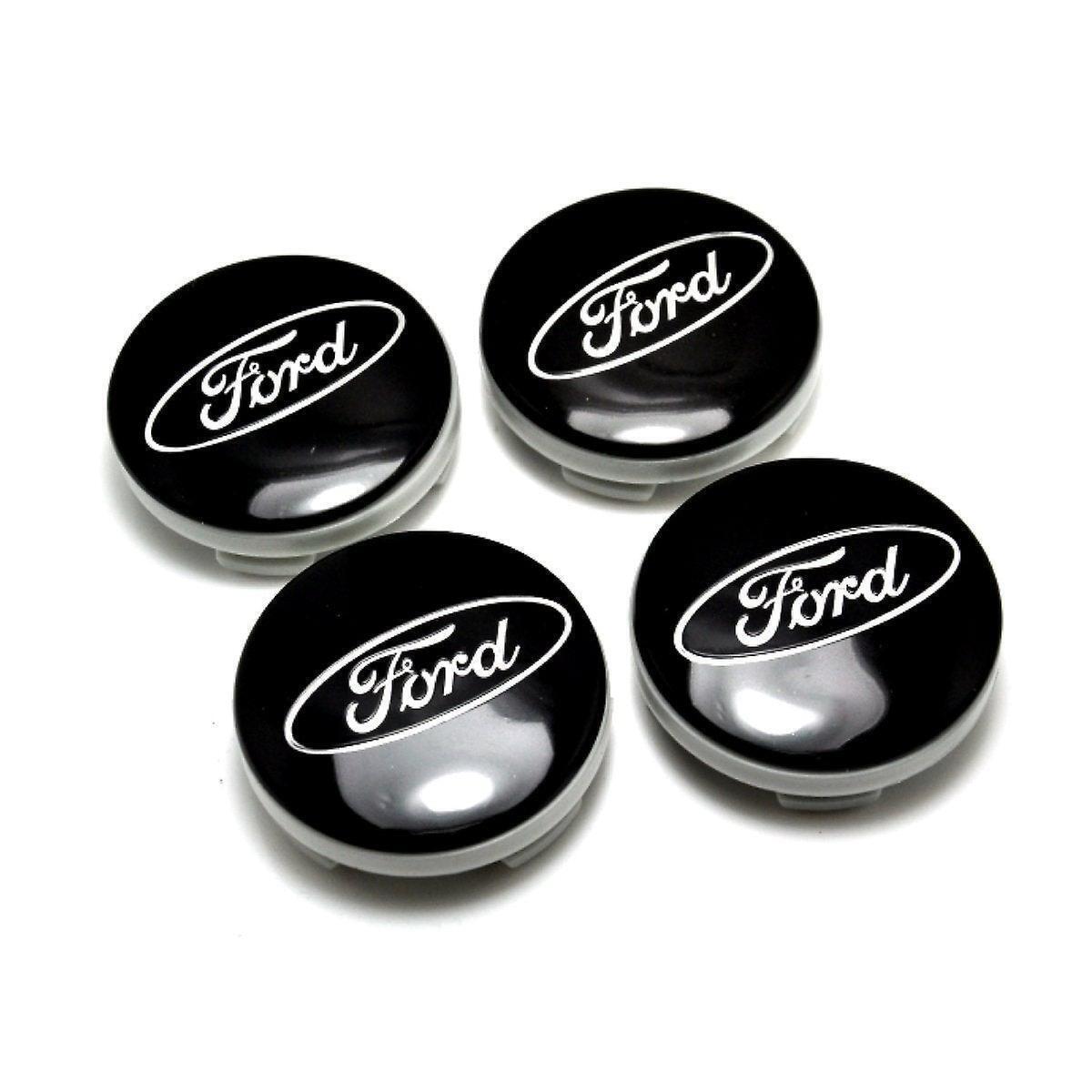 TRFAN Nabendeckel Set - 4 Stück, 60mm, Für Ford Focus, Kuga, Fiesta - Wasserdicht & Rostfrei