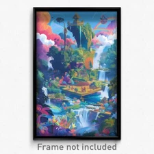 Thai Movie Poster - Nautical Rill (Thailand Psychedelic Art Retro Film Print)