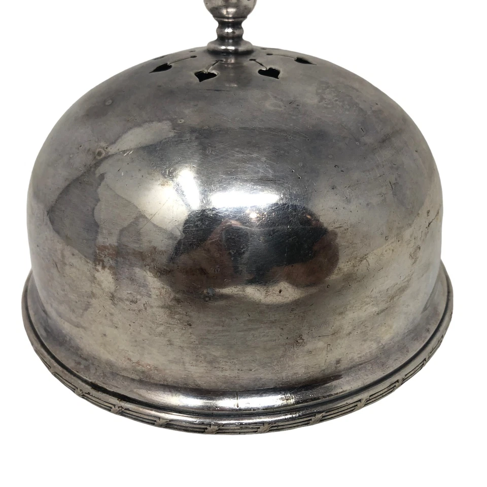 古董 Union Pacifc Overland Route 1847 罗杰斯兄弟银色焊接板盖 — 第 4/4 张图片