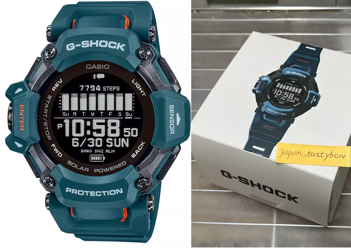 Casio G-SHOCK GBD-H2000-2JR G-SQUAD NEW Digital Sport GPS Bluetooth Watch Men