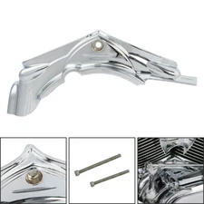 Chrome Cylinder Base Engine Cover Fit For Harley Dyna Touring 2007-2016