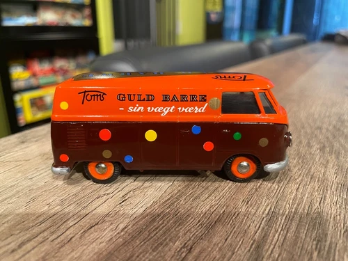 TEKNO TRES RARE VOLKSWAGEN COMBI TOMS GULD BARRE NO CORGI TOYS MARKLIN