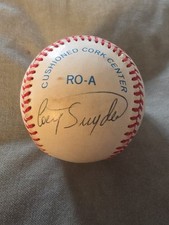 Cory Snyder Signed American League Baseball w Box