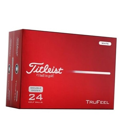 Titleist TruFeel Golf $10 Off Double Dozen Box White $10 Off Double Dozen Box