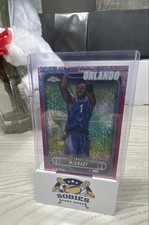 2024-25 Topps Chrome - Tracy McGrady #42 Magenta Speckle Refractor /350