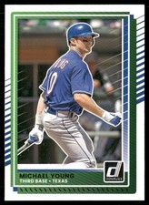 Michael Young 2025 Donruss Texas Rangers #89