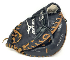 Mizuno GXC105D2 Youth Baseball Glove Prospect Catchers Mitt LHT 32.5" Black