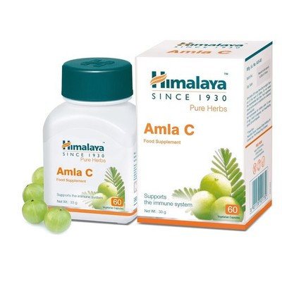 Himalaya Amalaki Amla 60 Tablets Pure Herbs Immunity Wellness Herbal Supplement 