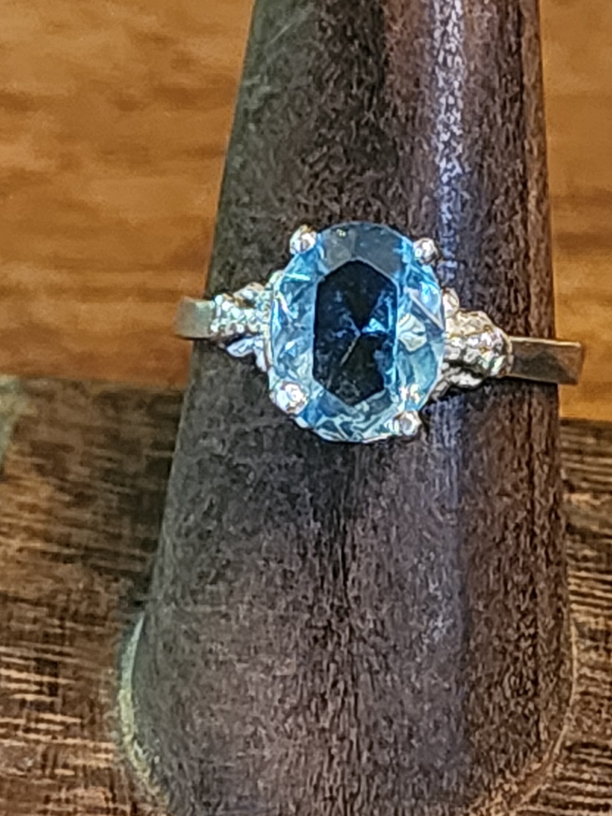 Aquamarine Stone 925 Solid Silver Friendship Day … - image 3