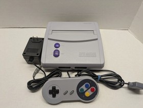 Refubished SNES JR Console. RGB MOD, Recapped, Power Light LED! Great Condition.