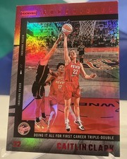 🔥 🔥 2025 Panini Chronicled Caitlin Clark #5  Red Foil Holo