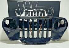 Front Grille Panel Support Bracket Black Px8 Dented 97-06 Jeep Tj Wrangler