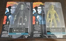Universal Monsters BendyFigs Lot Creature from the Black Lagoon & Frankenstein